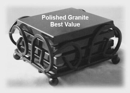 IAFF Officially Licensed Drink Coasters Made Out Of Black  Granite, or Polished Slate (Black Granite - Best Value)
