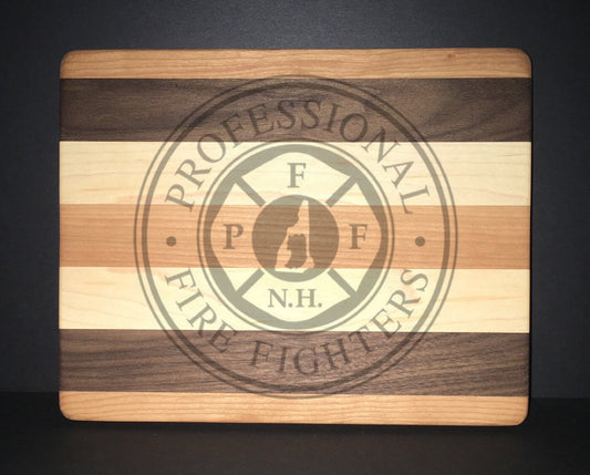 PFFNH Officially Licensed 8”X10” Cuttingboards Made Out Of Cherry, Black Walnut, and Maple (12"X14" & 13”X18” Also Available)