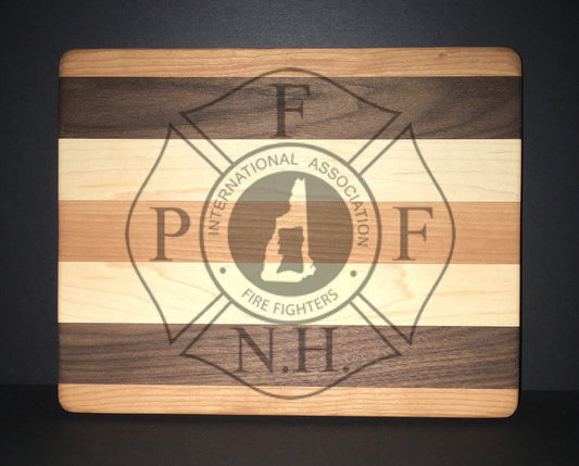 PFFNH Officially Licensed 8”X10” Cuttingboards Made Out Of Cherry, Black Walnut, and Maple (12"X14" & 13”X18” Also Available)