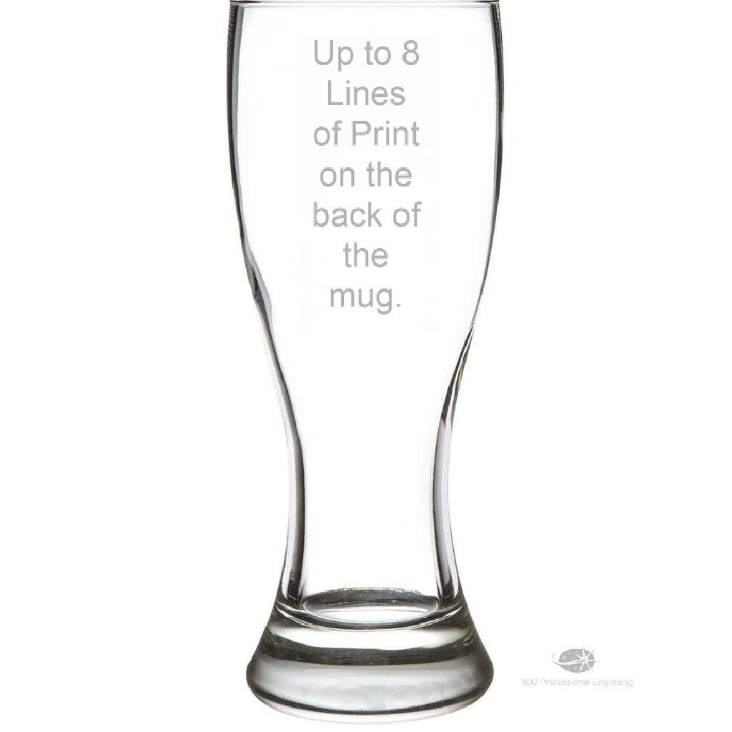 IAFF Officially Licensed 18 Ounce Pilsner Glass