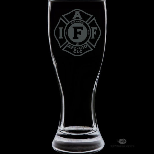IAFF Officially Licensed 18 Ounce Pilsner Glass