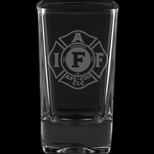 IAFF Officially Licensed 2.75 Ounce Dessert Shot Glass (Also available in 2.0oz)