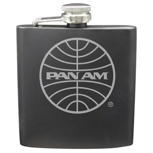 PanAm Shot & 6 Ounce Flask Set