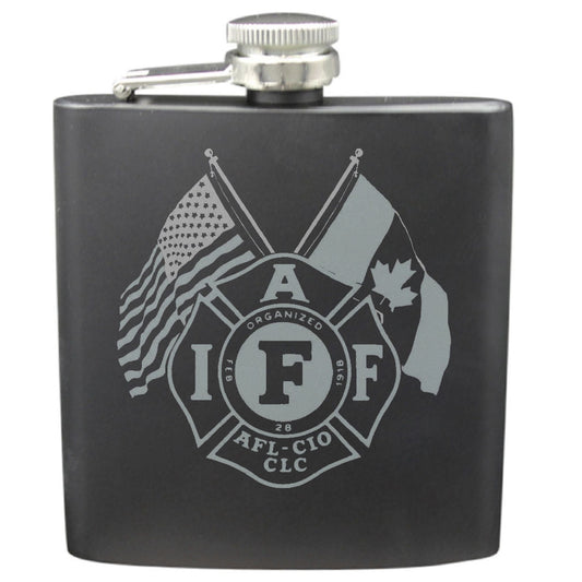 IAFF 6 Ounce Flask