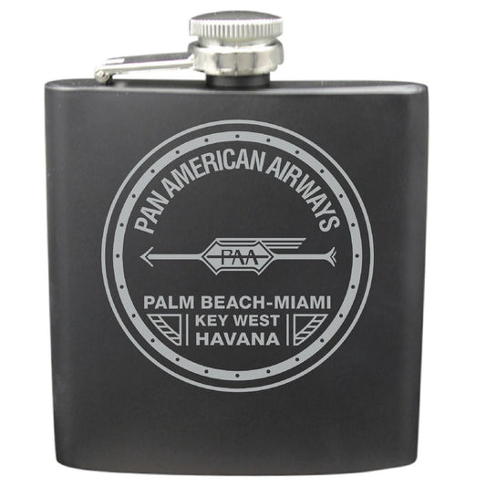 PanAm Shot & 6 Ounce Flask Set